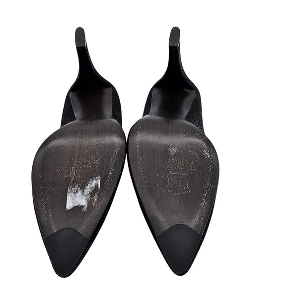 STUART WEITZMAN Nouveau Suede Goosebump Heels Size:9 Worn Indoors only - Picture 3 of 6